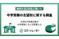 中学受験成功の秘訣は志望校の情報収集、直前期のモチベーション維持にも効果あり。〜難関大生258名に志望校についてのアンケート調査を実施〜