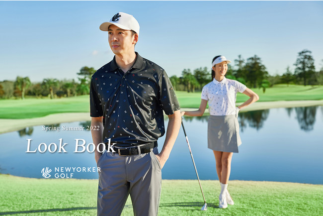 ニューヨーカー 「NEWYORKER GOLF MEN 2022 Spring＆Summer LOOK BOOK