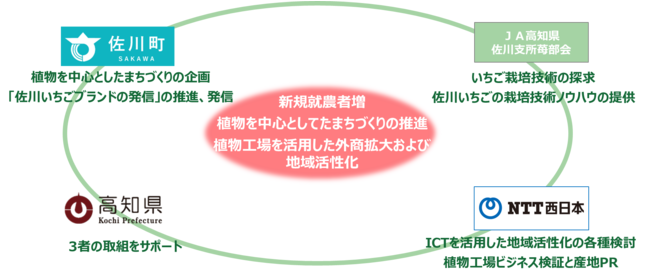 Ja高知県佐川支所苺部会 ｎｔｔ西日本 佐川町および高知県による 佐川いちごから広がるictを活用した農業振興と地域活性化に関する連携協定 について 西日本電信電話株式会社のプレスリリース