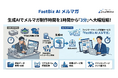 生成AIでメルマガ制作時間を1時間から「3分」へ大幅短縮！ファンマーケティング支援サービス「FastBiz AI メルマガ」の提供を開始