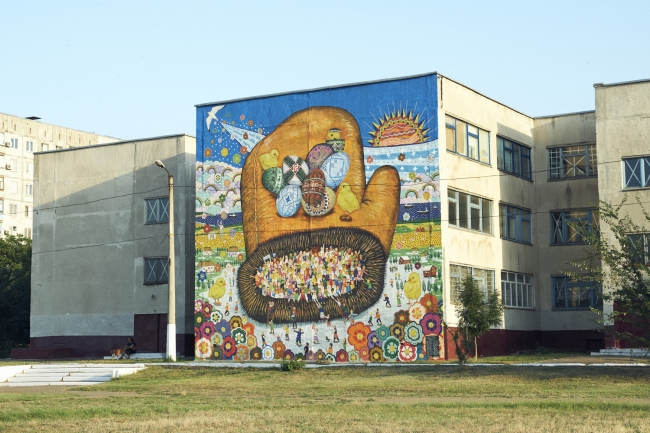 2017年ウクライナプロジェクトでの壁画