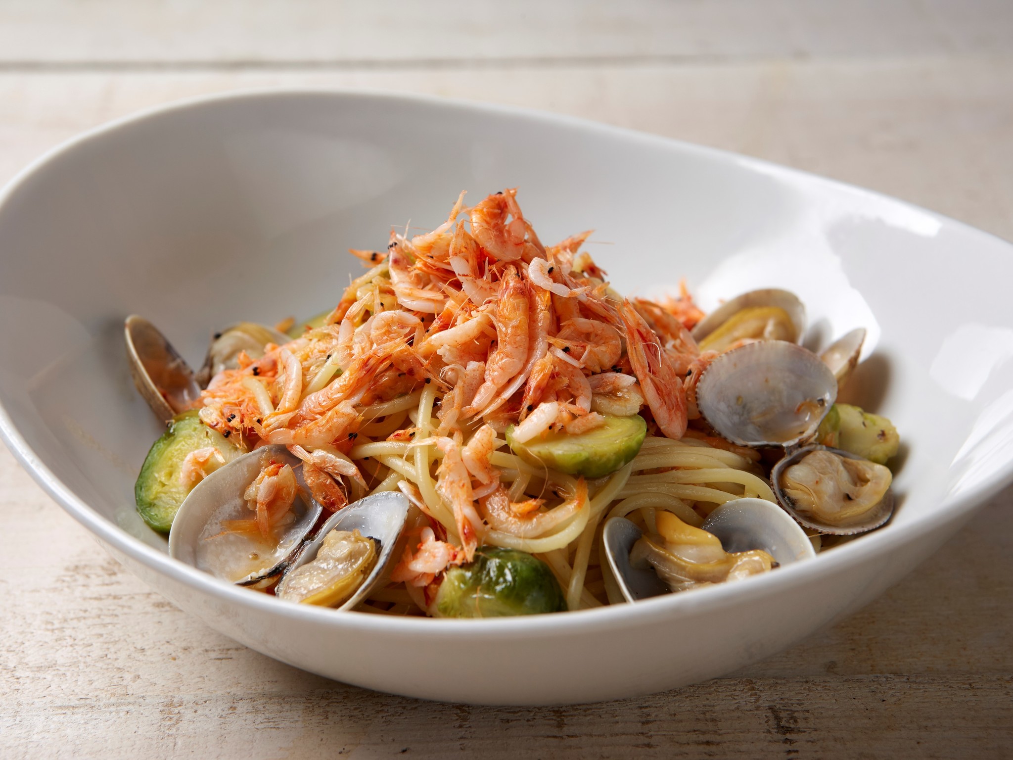 ローストレッドペッパーソースのパスタ レシピ