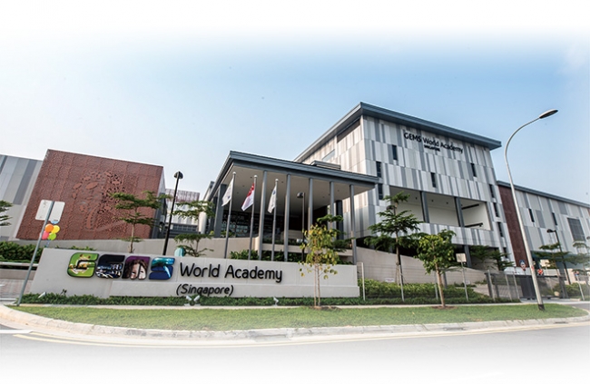 ▲「GEMS World Academy (Singapore)」