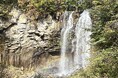【10月朝限定!】"日本の滝百選"「アシリベツの滝」に虹がかかります!(滝野すずらん丘陵公園)