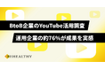 「BtoB企業のYouTube活用に関する」実態調査