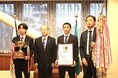 【JAPANサッカーカレッジ】第60回全国社会人サッカー選手権大会 新潟県勢初優勝‼聖籠町長を表敬訪問いたしました‼