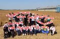 【国際調理製菓専門学校】新潟県の専門学校で初! 弥彦村で小麦の収穫体験