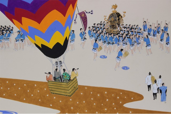 ｎｓｇ美術館 ２０２１年８月２１日 土 より新潟市在住のアーティスト田澤則夫氏による作品展 祭りのかたちと色を求めて を開催 ｎｓｇグループのプレスリリース
