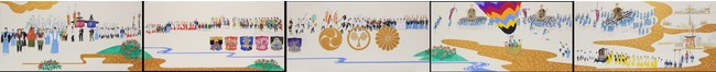 青海神社春季例大祭之図