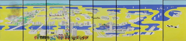 湊町新潟遊楽図