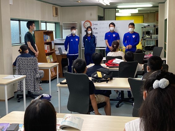 Japanサッカーカレッジ フードバンクしばた 無料塾 しばた寺子屋 にサッカービジネス科の学生が参加しました ｎｓｇグループのプレスリリース
