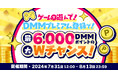 DMM GAMES夏のポイントバックキャンペーン『ゲームで遊んで！DMMプレミアムに登録で！最大6,000DMMポイントのWチャンス！』開催！
