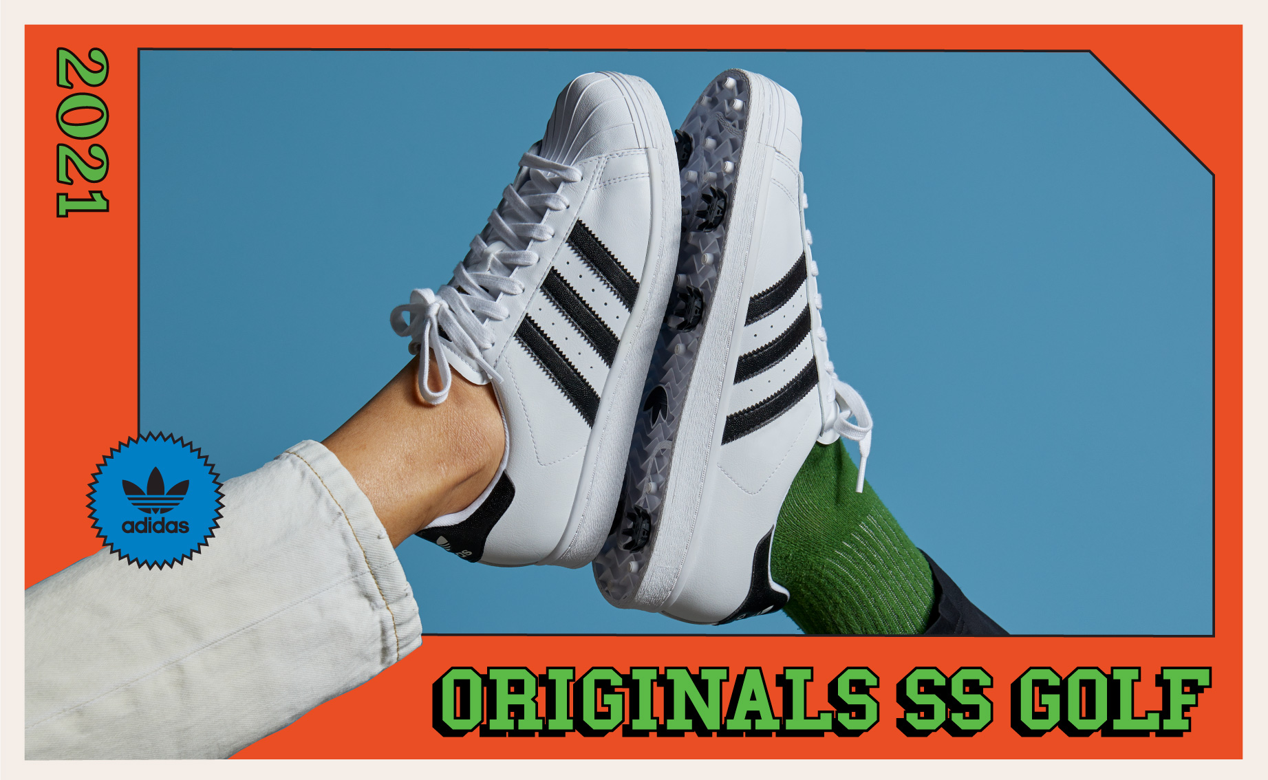 【驚きの値段で】 【27cm 未使用新品】 adidas オリジナルスSSゴルフ シューズ(男性用)