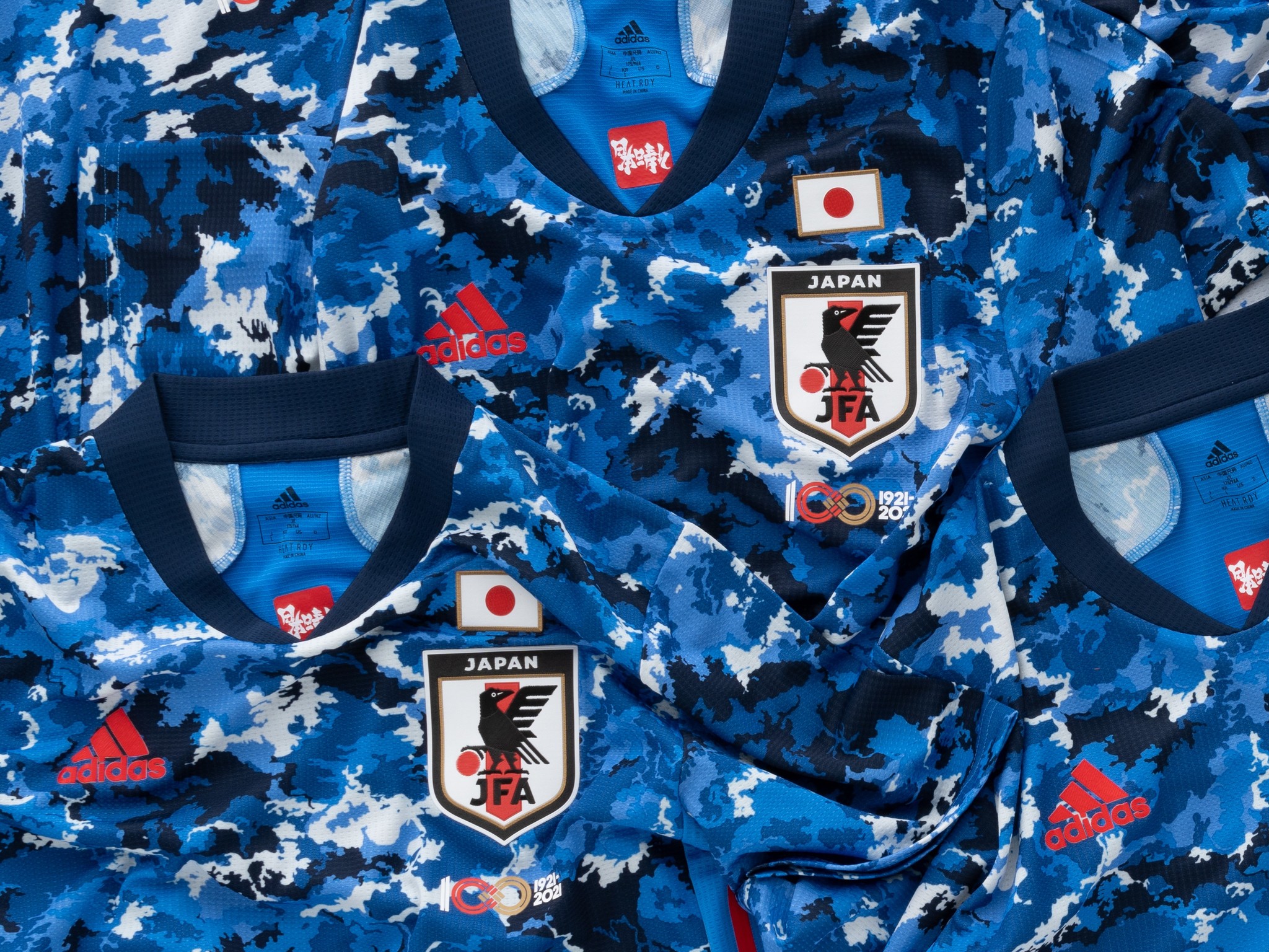 日本代表 ユニフォーム 100周年 サッカー adidas