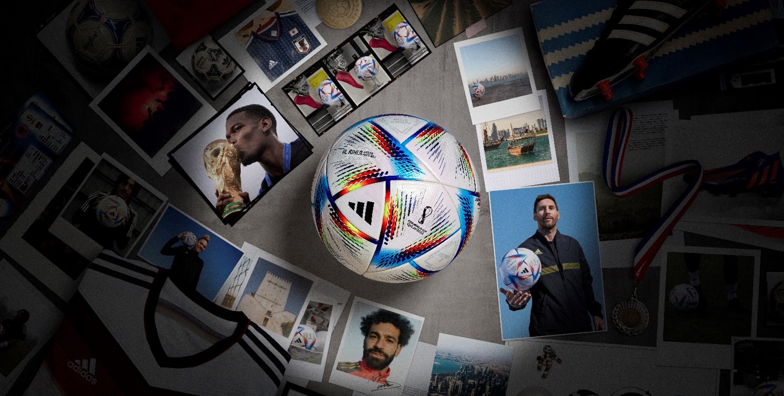アディダスからFIFA ワールドカップ カタール2022™公式試合球が登場 “世界をつなぐ旅が、ここからはじまる。“ AL(アル) RIHLA(リフラ)  ｜アディダス ジャパン株式会社のプレスリリース