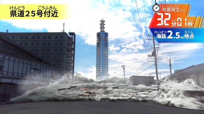 津波シミュレーション動画