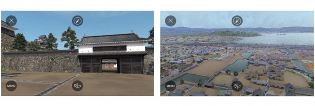 江戸時代の 国宝松江城 と 水都 松江 をarとvrで再現 凸版印刷株式会社のプレスリリース