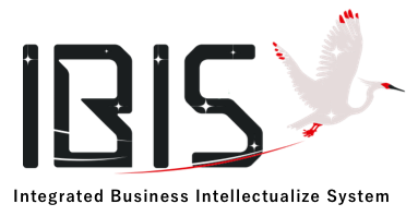 屋内ドローン「IBIS」のロゴ