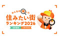 ＜首都圏版・一戸建て購入編＞2026年 LIFULL HOME'S みんなが探した！住みたい街ランキング