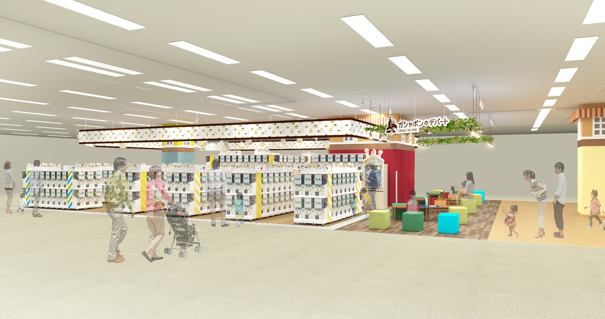 設置面数560面 バンダイナムコの大型カプセルトイ専門店 ガシャポンのデパート ゆめタウン筑紫野店 21年12月10日 金 オープン バンダイナムコアミューズメントのプレスリリース 設置面数560面 バンダイナムコの大型カプセルトイ専門店 ガシャポンのデパート ゆめタウン筑紫野店 21年12月10日 金 オープン バンダイナムコアミューズメントのプレスリリース