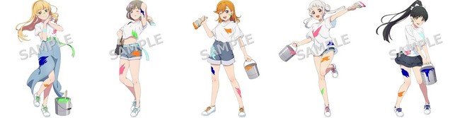 ペインタースタイル のイラストを新規描き下ろし ラブライブ スーパースター のオリジナルグッズが登場 12月26日 日 から開始の ラブライブ シリーズ アトレ秋葉原 にて販売開始 バンダイナムコアミューズメントのプレスリリース