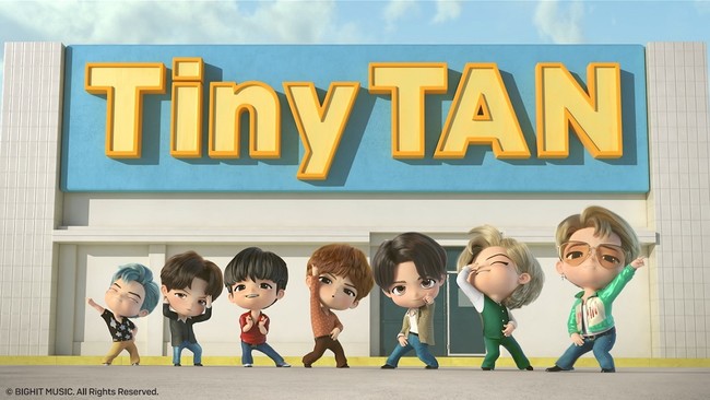 日本初！！BTSのキャラクター『TinyTAN』の体験型イベントが決定