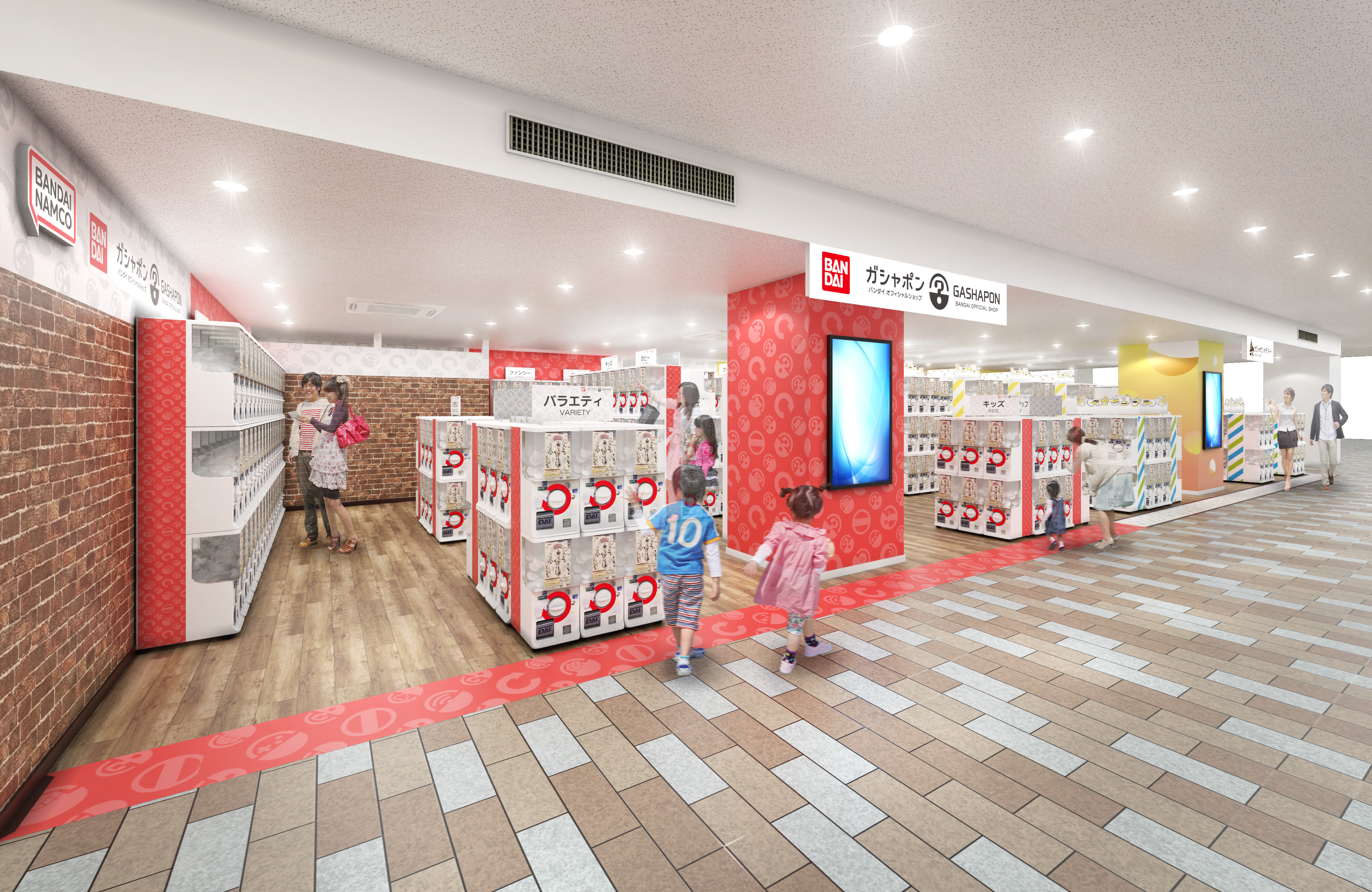 バンダイ公式の ガシャポン 専門店が横浜に登場 ガシャポン バンダイオフィシャルショップ 横浜ビブレ店 22年4月1日 金 オープン バンダイナムコアミューズメントのプレスリリース