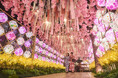【青森屋】ねぶたの灯りで咲き誇る花々の回廊「春告げ小径」をはじめ、ねぶた花咲かじいさんが一足早い春を届ける「たんげ花咲かまつり」今年も開催