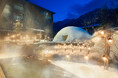 【界 奥飛騨】氷点下の雪景色と温かなかまくらで憩う冬限定体験「雪明りかまくら」を開催