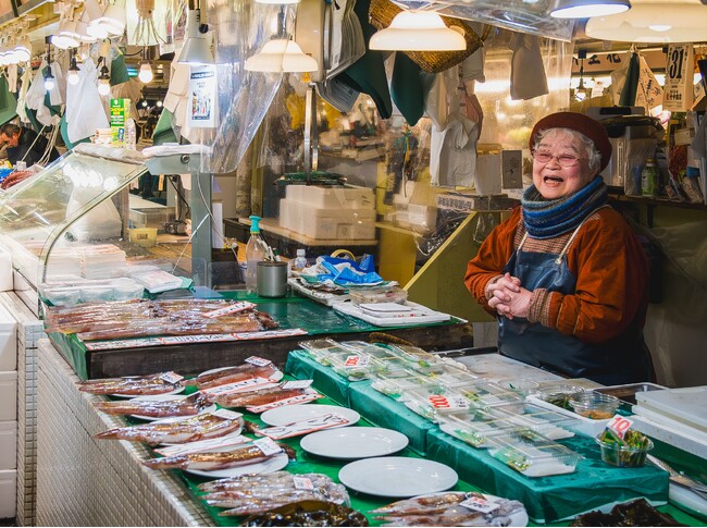 「富田鮮魚店」イカのお母さん