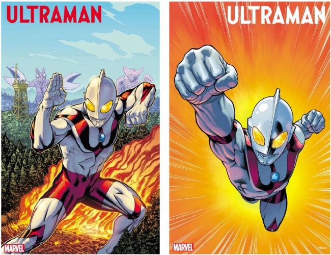 Ultraman artwork by Ed McGuinness and Matthew Wilson