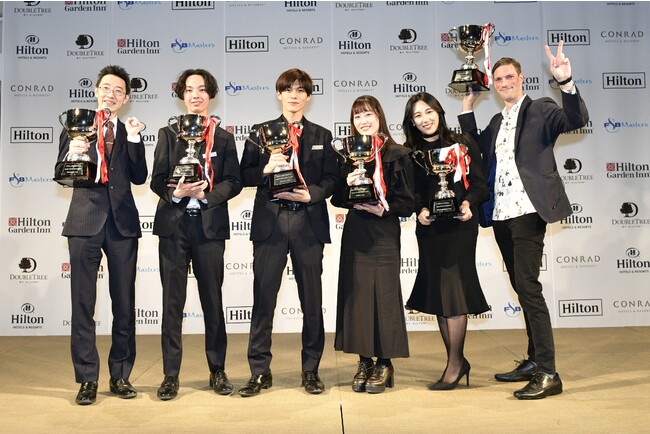 「F&Bマスターズ2022」6部門の優勝者 「F&Bマスターズ2022」6部門の優勝者