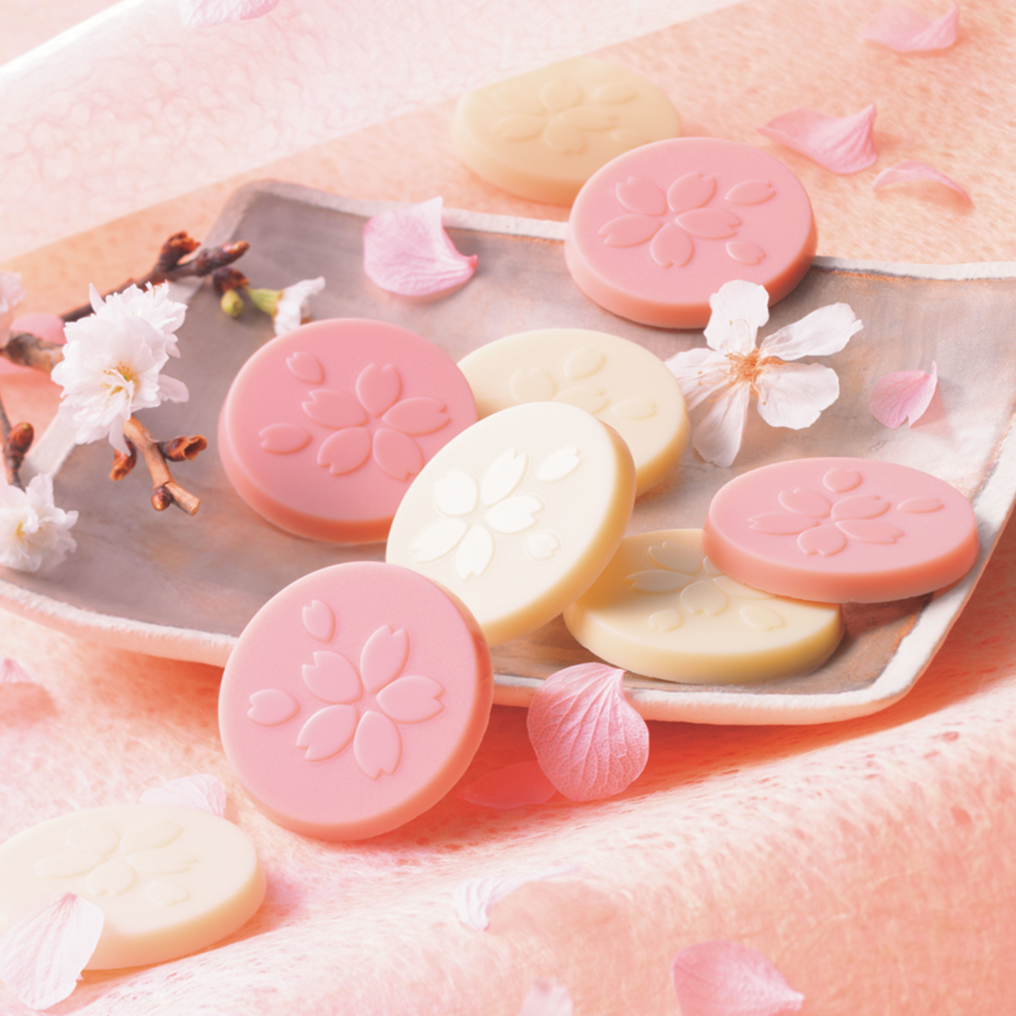 【ロイズ】“桜”のチョコレートでお花見を。桜香るスイーツを2月16日より販売中！｜株式会社ロイズコンフェクトのプレスリリース