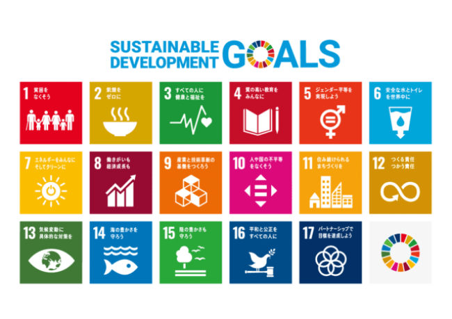 ​「VRIO：非営利徹底型一般社団法人ＶＲ革新機構は 持続可能な開発目標（SDGs）を支援しています」