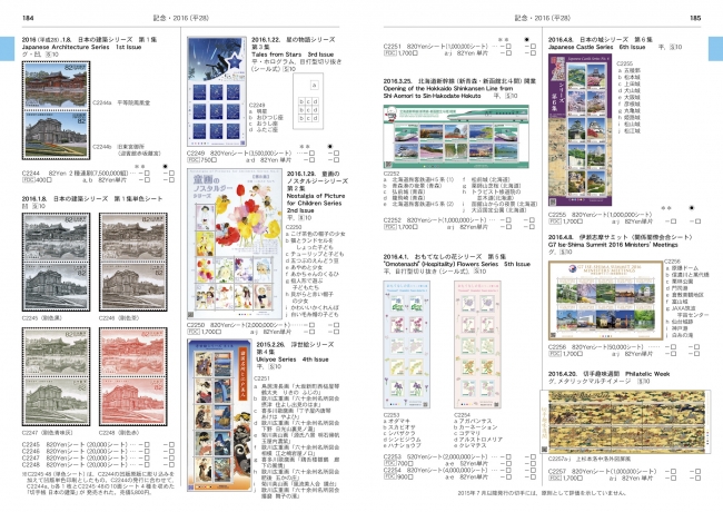 新刊書籍「さくら日本切手カタログ2017」 | 株式会社 郵趣サービス社の