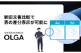 全社を支える法務OS「OLGA」で、表の差分表示が可能に