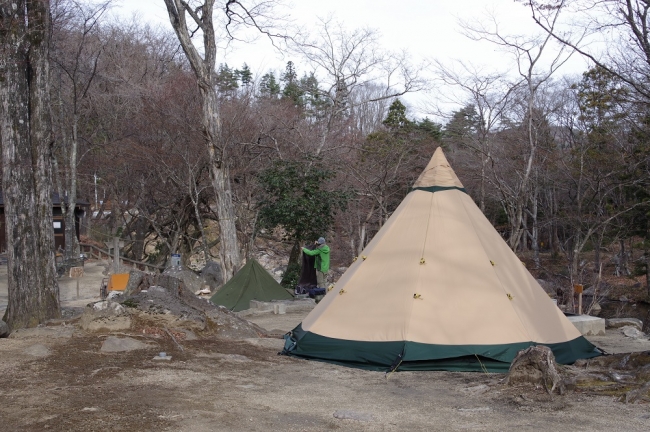 昨年の「冬キャンプ」