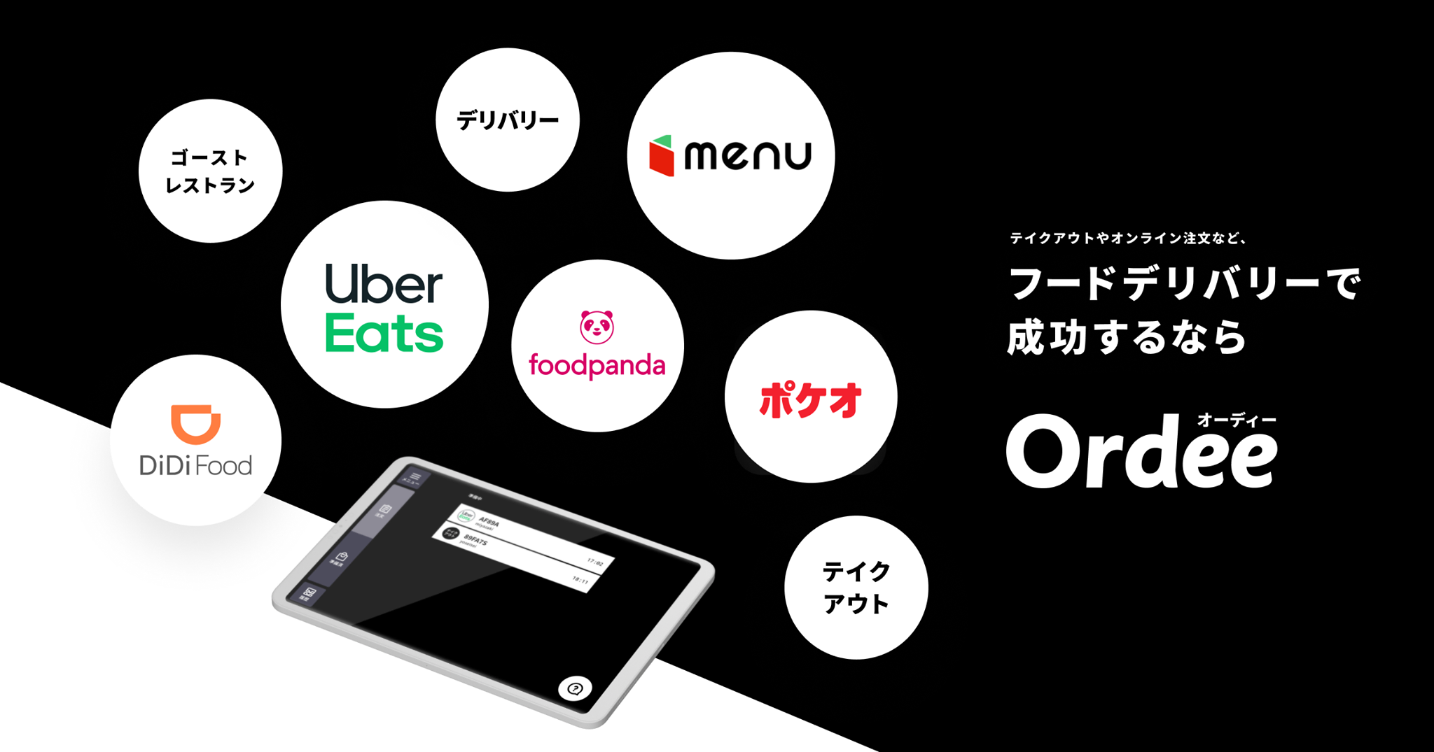 デリバリープラットフォームからの注文を一元管理 飲食店向けSaaS 