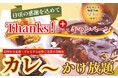 【“カレ~かけ放題”で充実コスパランチ‼】12/1迄の平日限定企画!リーズナブルなランチが楽しめる“大人の学食”『ワイズ幕張テクノガーデン店』にてお客様還元企画『サンクスプラスキャンペーン』を開催!