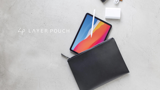 Apple Pencilとipadの持ち歩きに特化した Layer Pouch レイヤーポーチ 3月1日 月 新発売 サイバール株式会社のプレスリリース