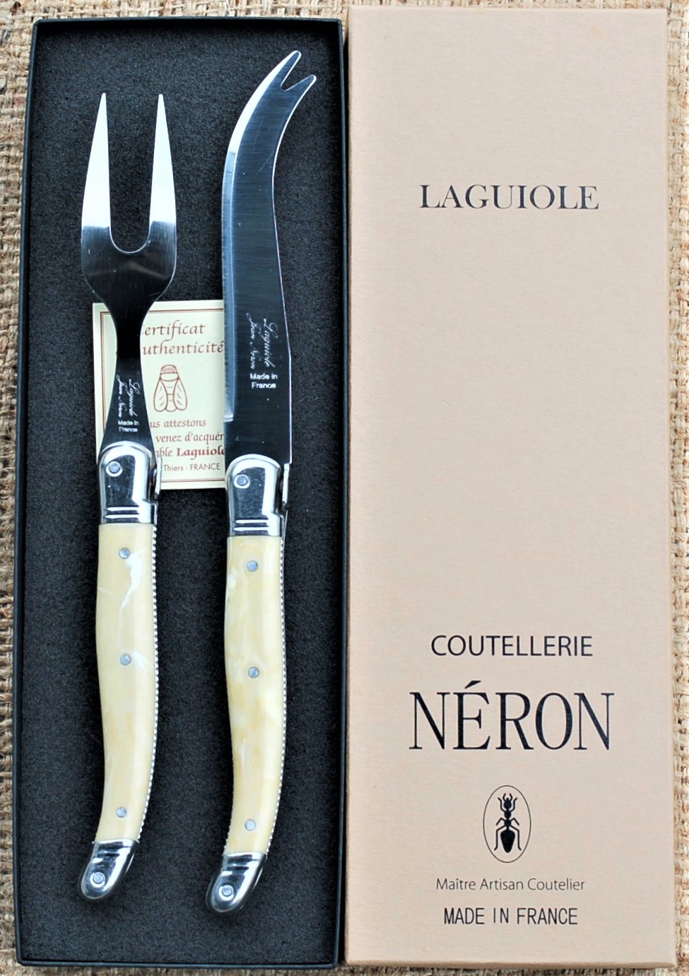 LAGUIOLE ライヨール チーズ＆ワイン6点セット - 食器