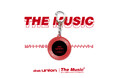 「The Music × diskunion ミュージックキーホルダー」のコラボ第二弾! 鮮やかなレッドのクリアカラーヴァイナルverが登場!