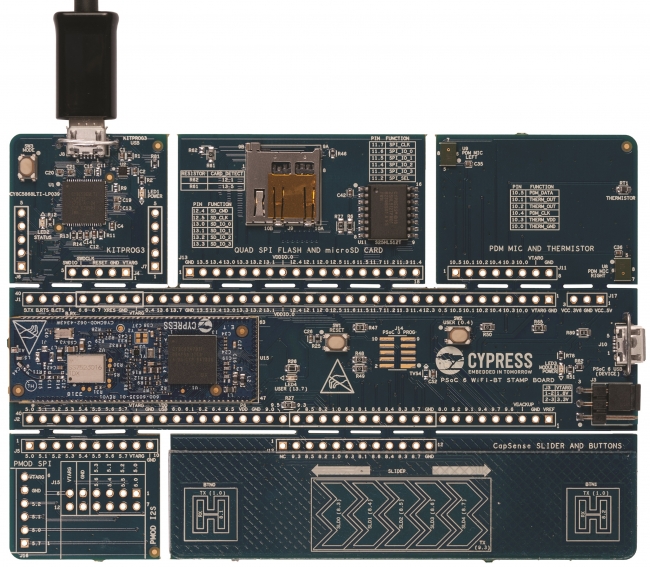 PSoC 6 Wi-Fi BT Prototyping Kit (CY8CPROTO-062-4343W)