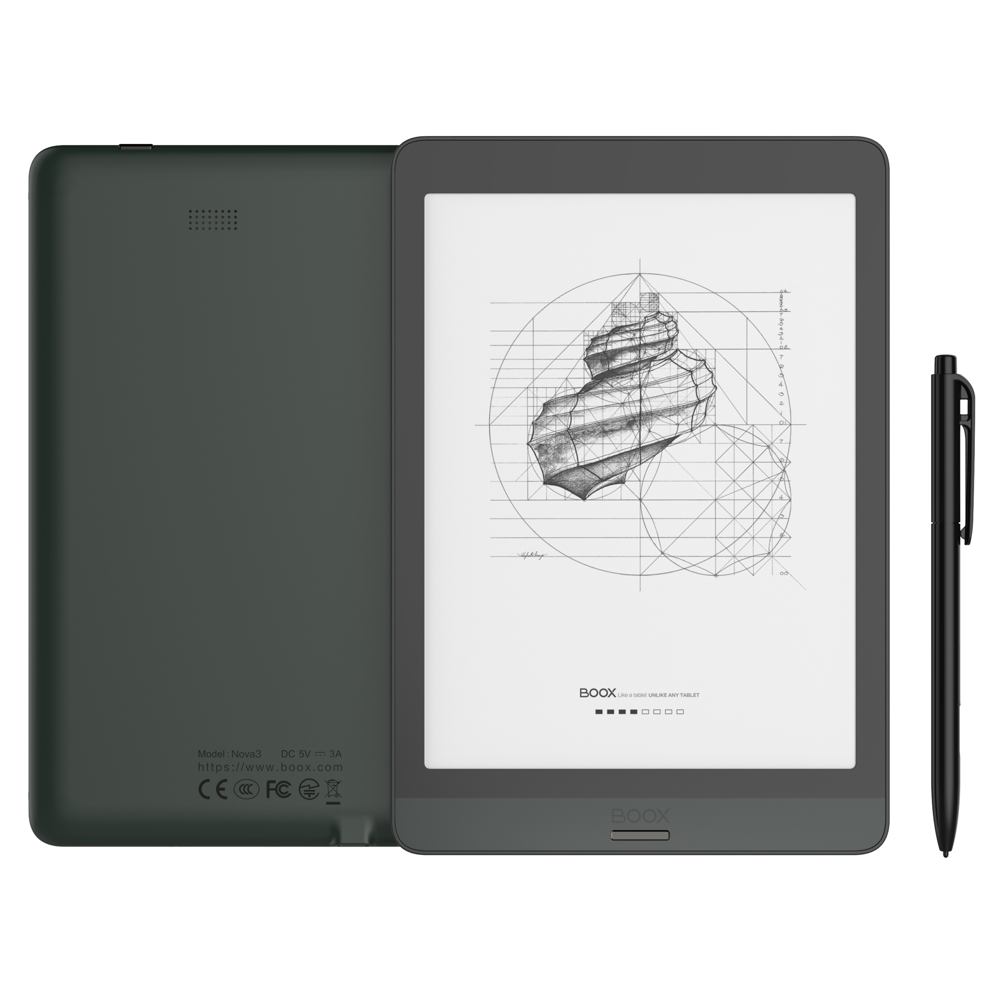 NEW安いBOOX Leaf e-ink ７インチ タブレット Androidタブレット本体