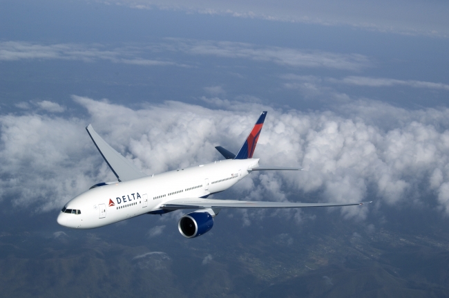 デルタ航空ボーイング777型機材