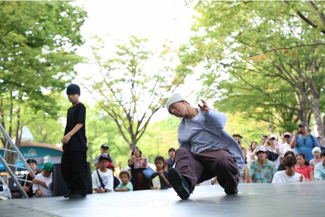 競技の様子（ブレイキン＜Bboy＞部門）