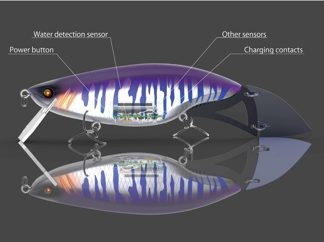 世界初のIoTルアー”smartLure Model Zero”