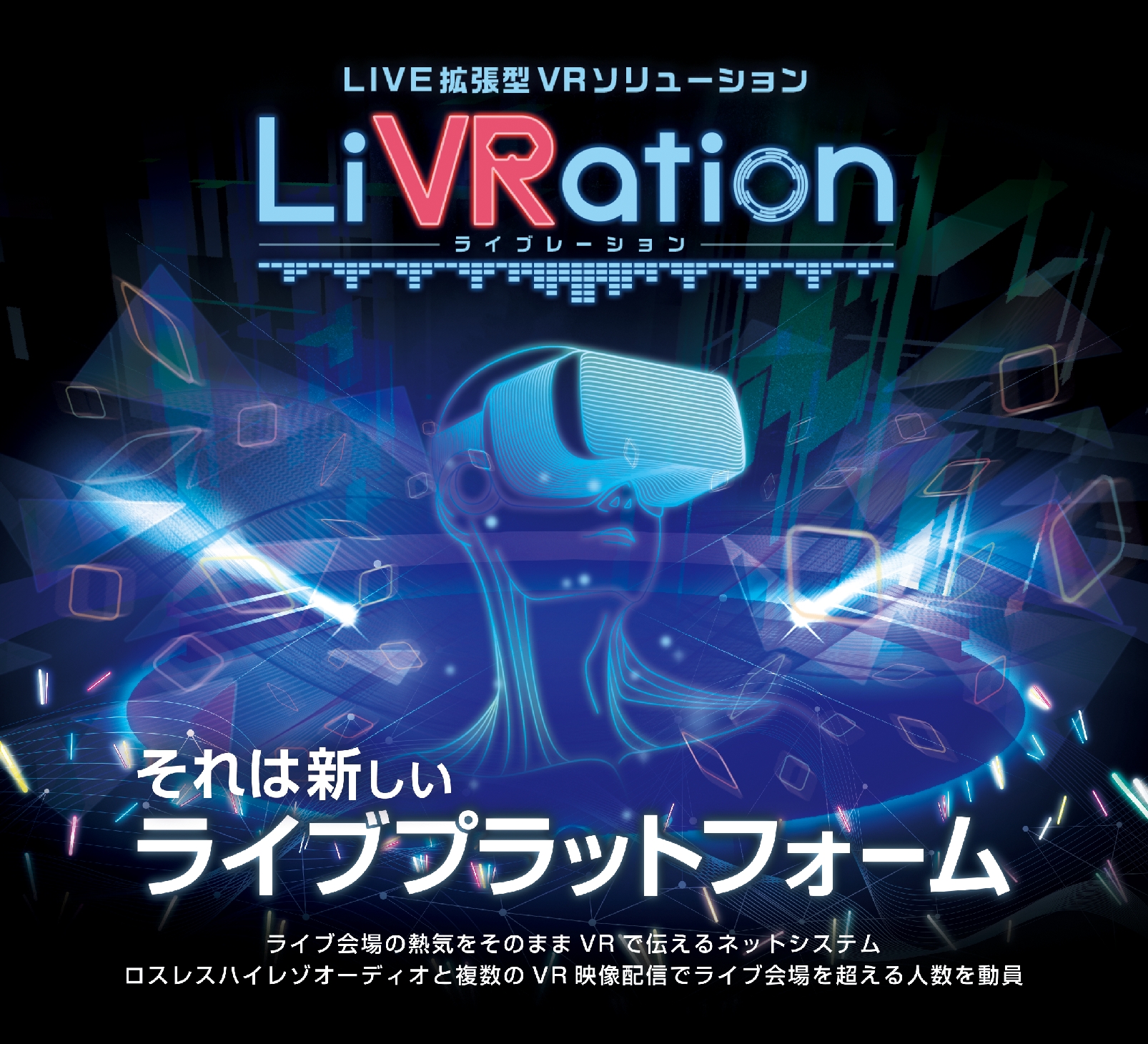 ライブを超えた体験を可能にする遠隔ライブvr配信プラットフォーム Livration を開発 株式会社アルファコードのプレスリリース