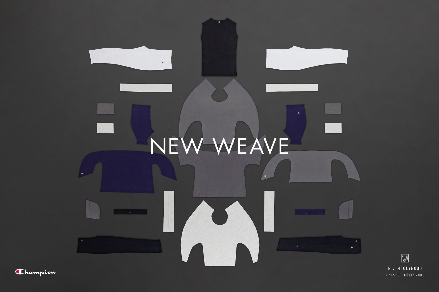 チャンピオン、 N.HOOLYWOODとのカプセルコレクション「NEW WEAVE」第