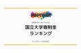 『大学パワーランキング』が「国内の国立大学における寄附金ランキング」を発表!日本国内の大学を対象にした2025年調査レポート